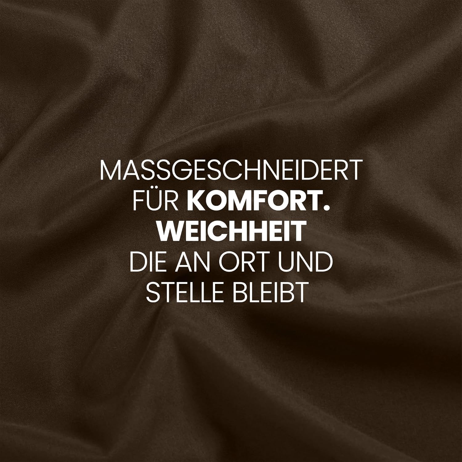 Thumbnail 6 de Utopia Bedding Spannbettlaken 180x200 cm – Braun, Gebürstete Polyester-Mikrofaser, 35 cm Tiefe