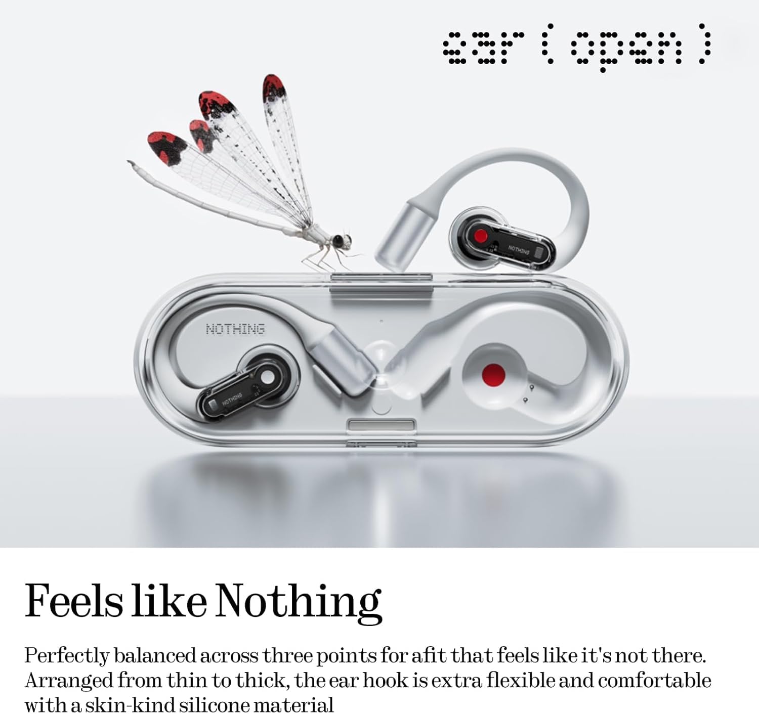 Detalle de Nothing open-ear headphones Ear (open)