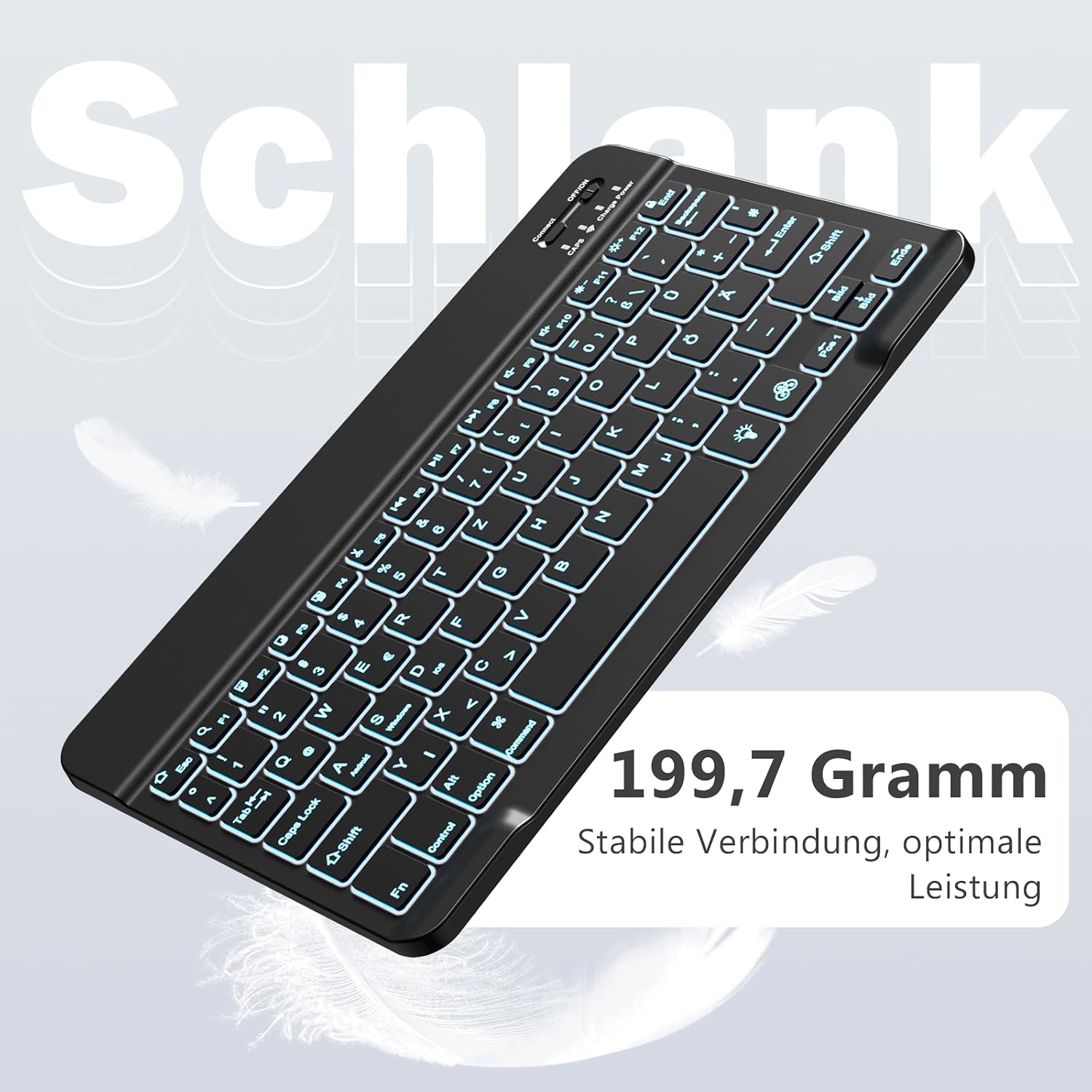 Thumbnail 5 de Vobafe Bluetooth Tastatur 420mAh