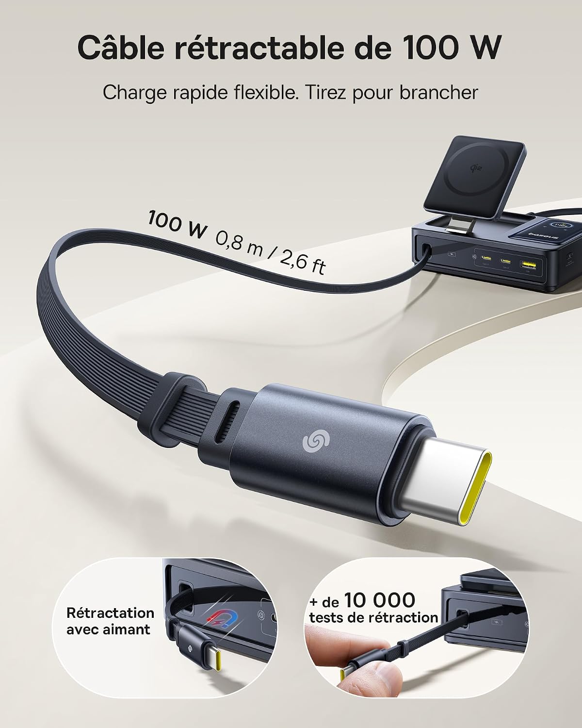 Thumbnail 5 de Baseus NOMOS 5 en 1 Chargeur USB-C