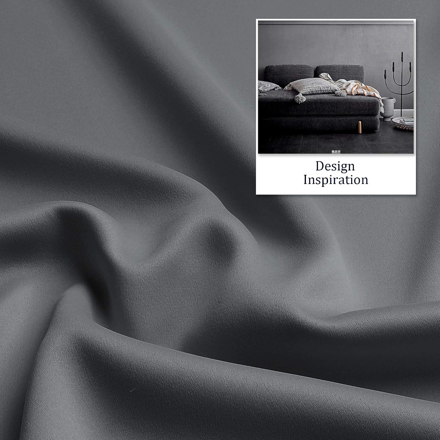 Detalle 2 de DUALIFE Blackout Curtain Panels, 54-Inch Length