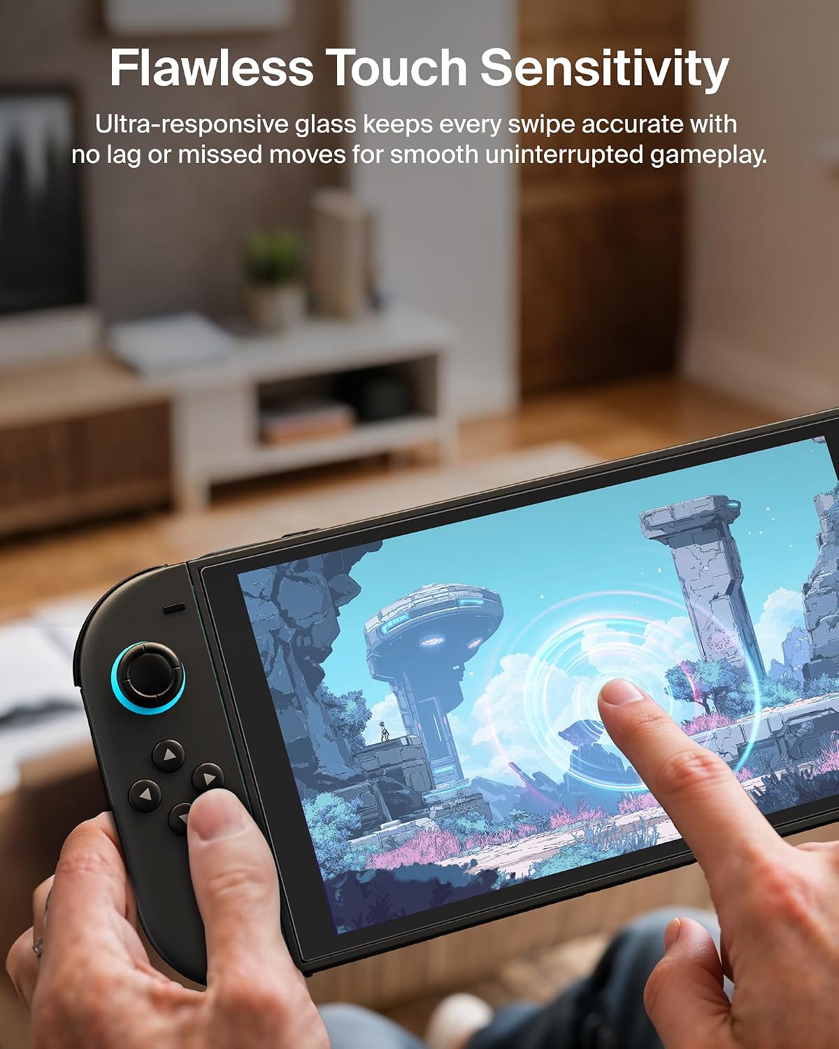 Thumbnail 6 de Belkin TemperedGlass Anti-Reflective Screen Protector for Nintendo Switch 2 (9H Hardness, Slim Fit, Anti-Glare)