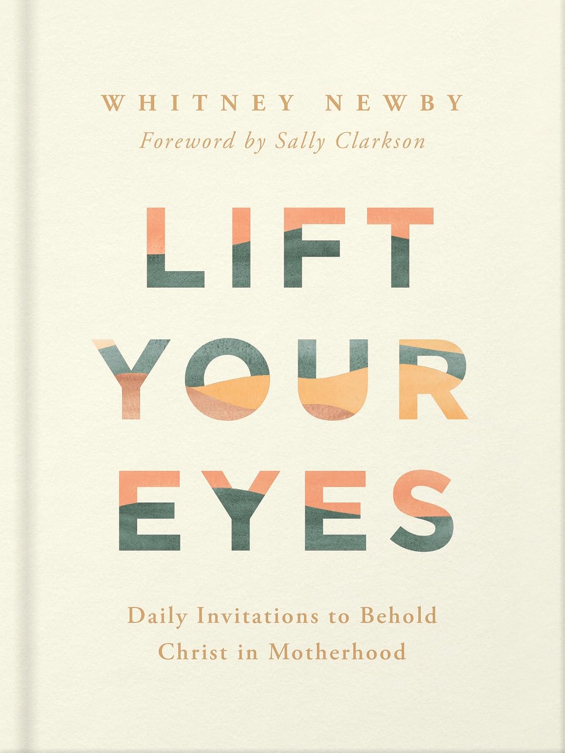 Detalle de Lift Your Eyes: Daily Invitations to Behold Christ in Motherhood — Hardcover Devotional