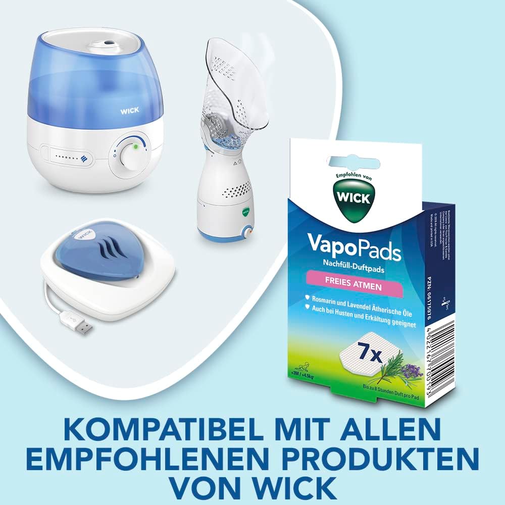Detalle de WICK Vapo Pads Rosmarin und Lavendel 7er-Pack