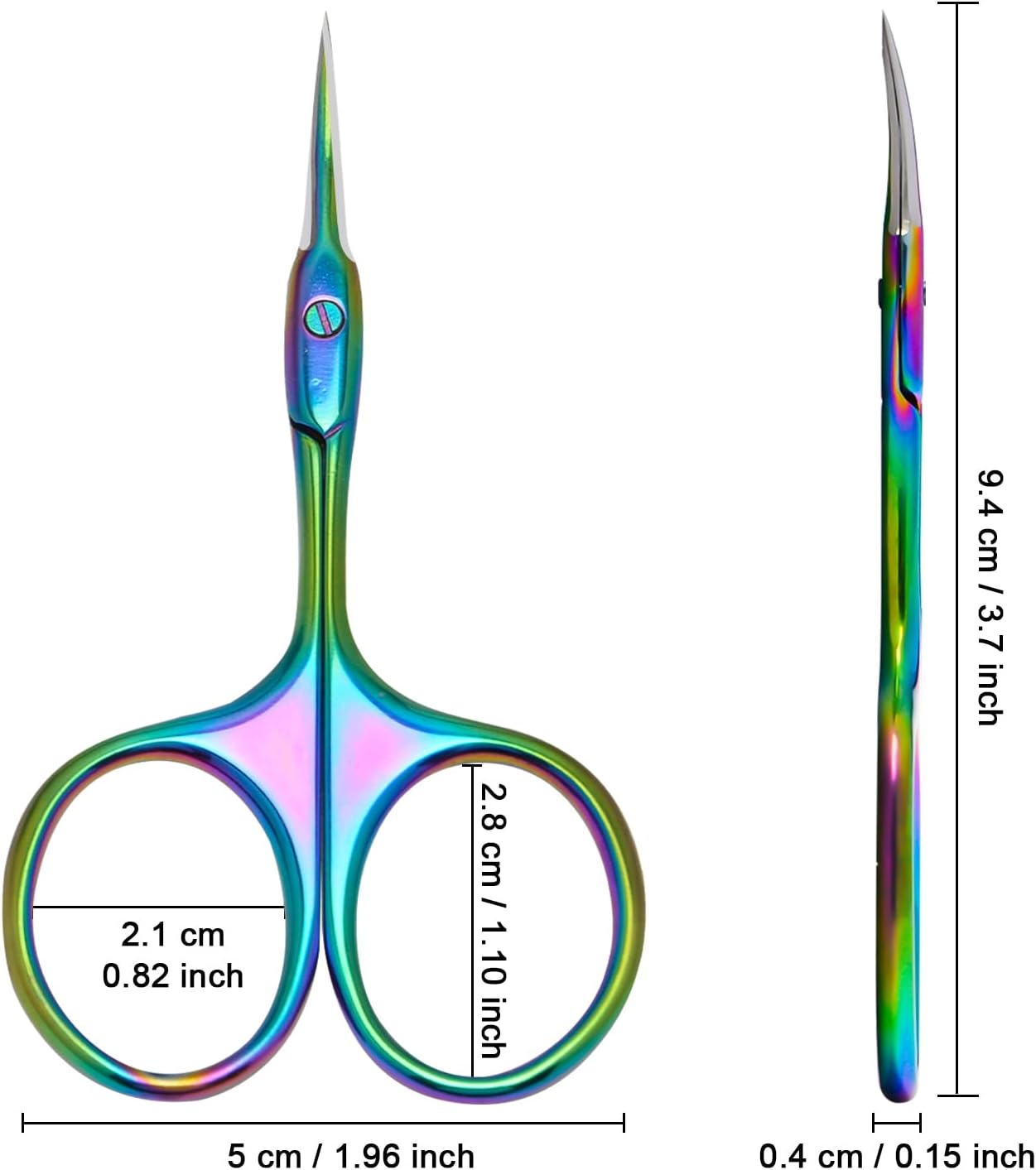 Thumbnail 6 de CGBE Professional Curved Cuticle Scissors – Sharp Stainless Steel Precision for Nails, Brows, and More
