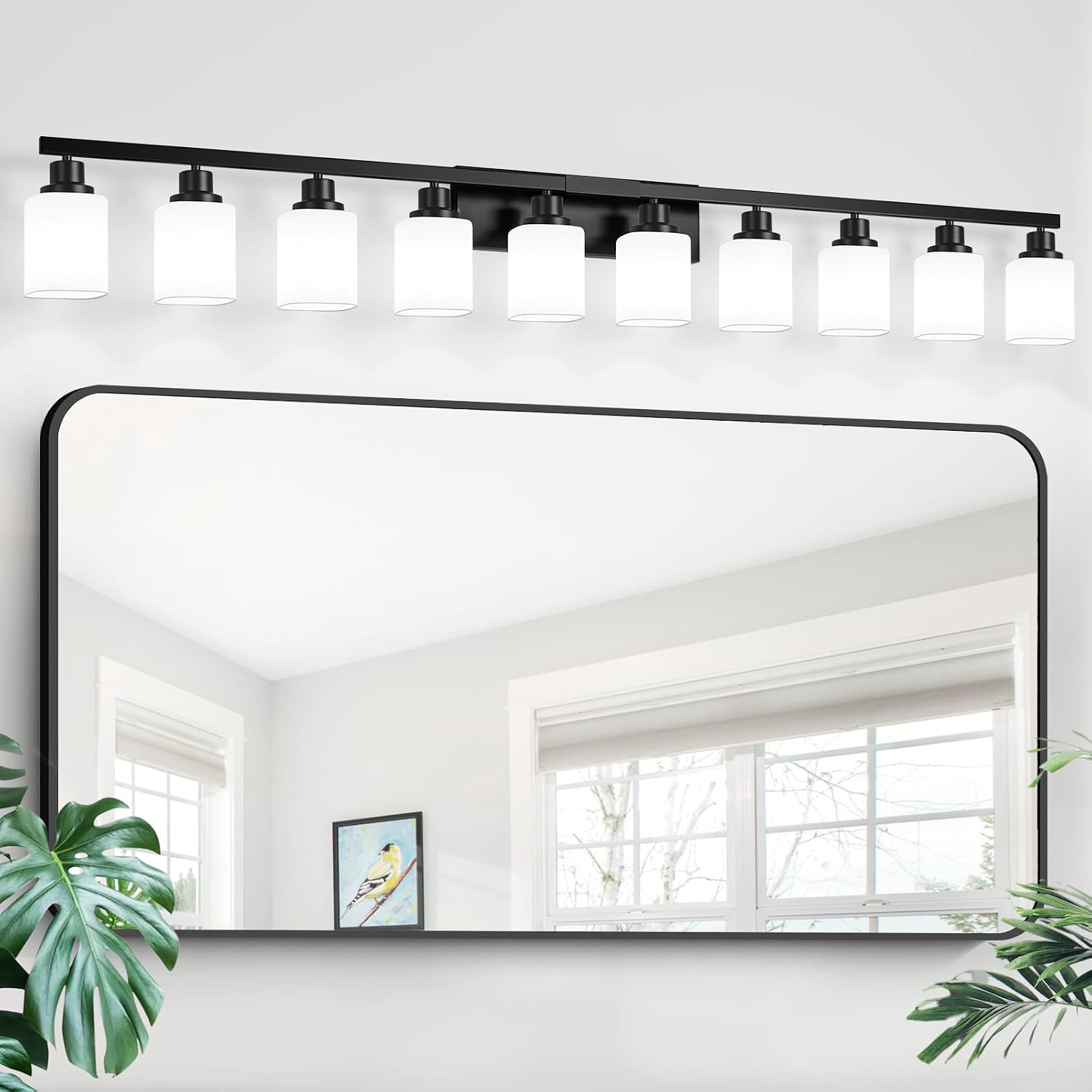 Detalle de DIKAIDA Bathroom Vanity Light 64.5-Inch