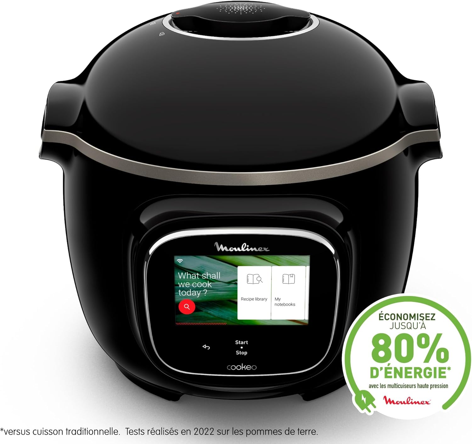 Thumbnail 1 de Moulinex Cookeo Touch Wifi Multicuiseur intelligent – Cuve 6 L, haute pression, 250 recettes intégrées