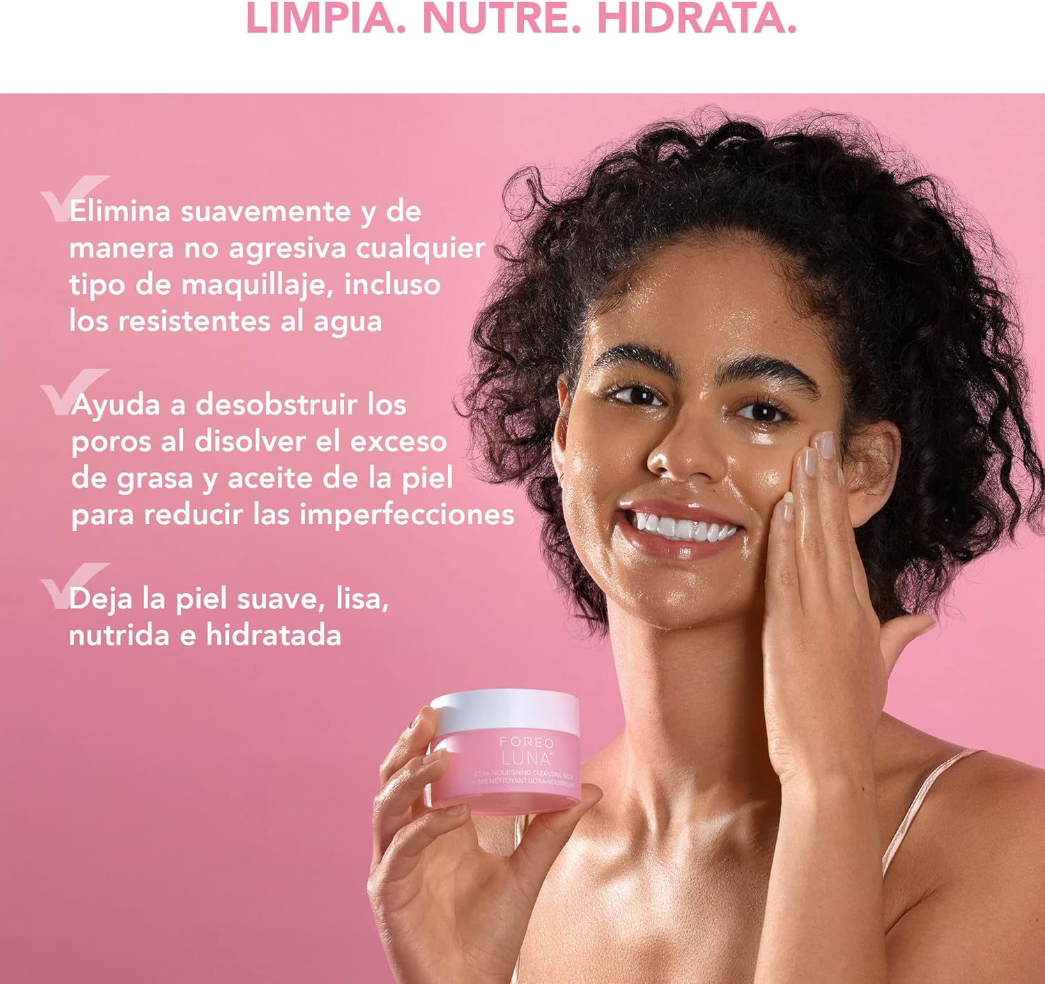 Detalle 2 de FOREO LUNA Bálsamo Desmaquillante Ultranutritivo 🌿 75 ml