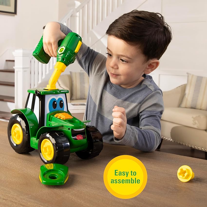 Thumbnail 5 de Bizak 46655 John Deere tractor 13 piezas 🚜
