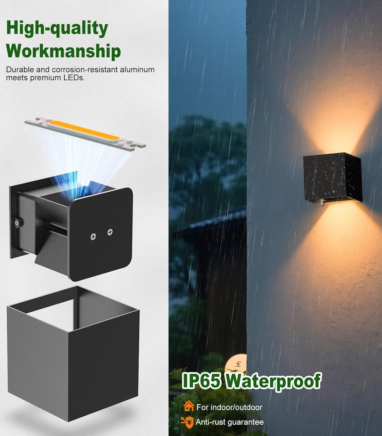 Thumbnail 3 de CLV Lampada da Parete 12W IP65: stile moderno e versatilità interno/esterno