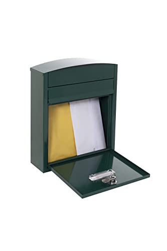 Thumbnail 1 de ARREGUI Compact E5733 Cassetta Postale Individuale in Acciaio Verde – DIN A5, Facile da Montare