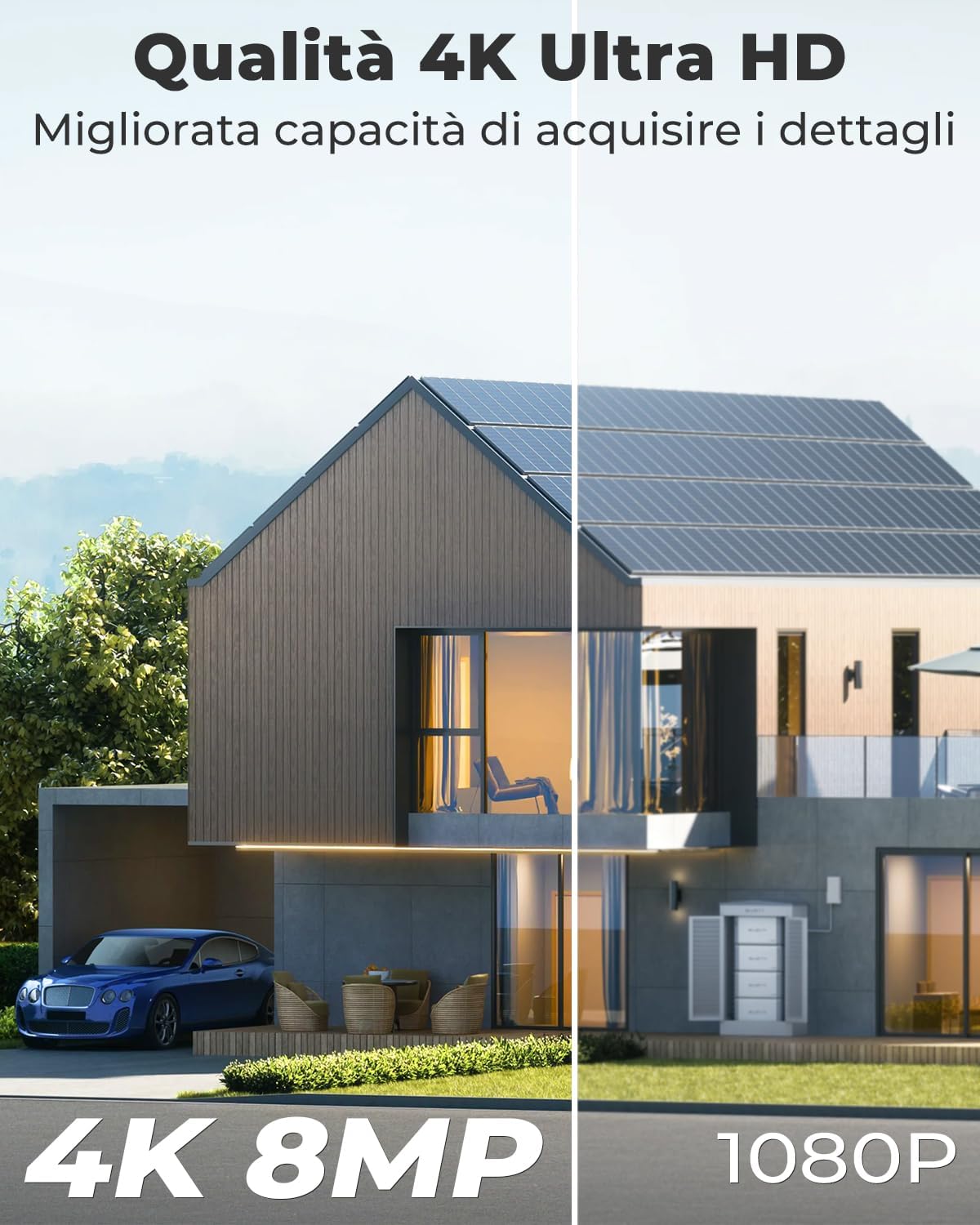 Detalle de GENBOLT 4K Wi-Fi esterno con PoE 10X