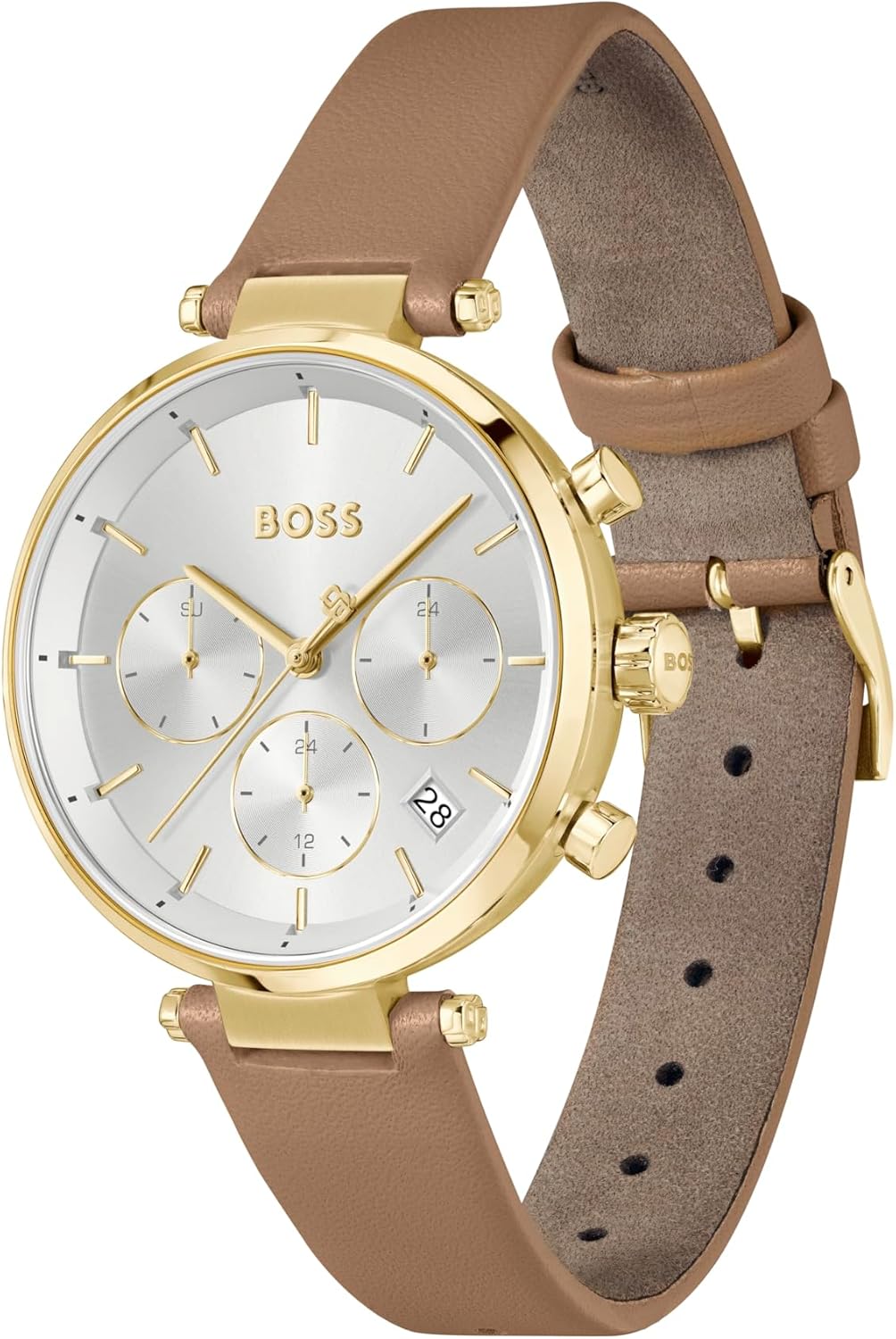 Thumbnail 1 de BOSS Orologio analogico multifunzione Majesty Sport da donna – quarzo, cassa 36 mm, cinturini in acciaio o pelle