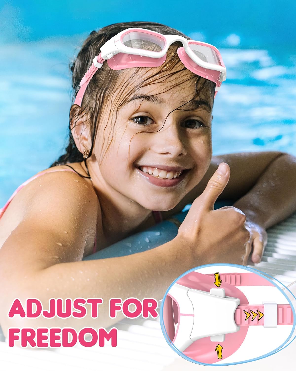 Thumbnail 3 de Zeligerstar Kids Swimming Goggles – Anti-Fog UV Protective Wide Vision for Boys & Girls (6–14)