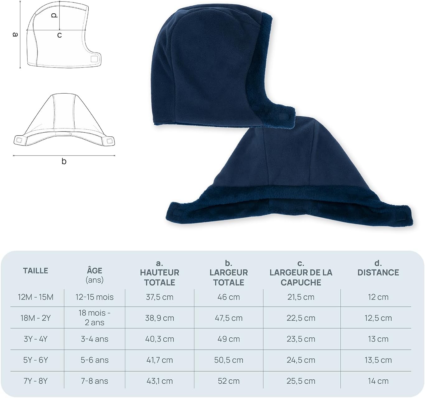 Thumbnail 5 de Bonnet hiver réversible Chicco velours