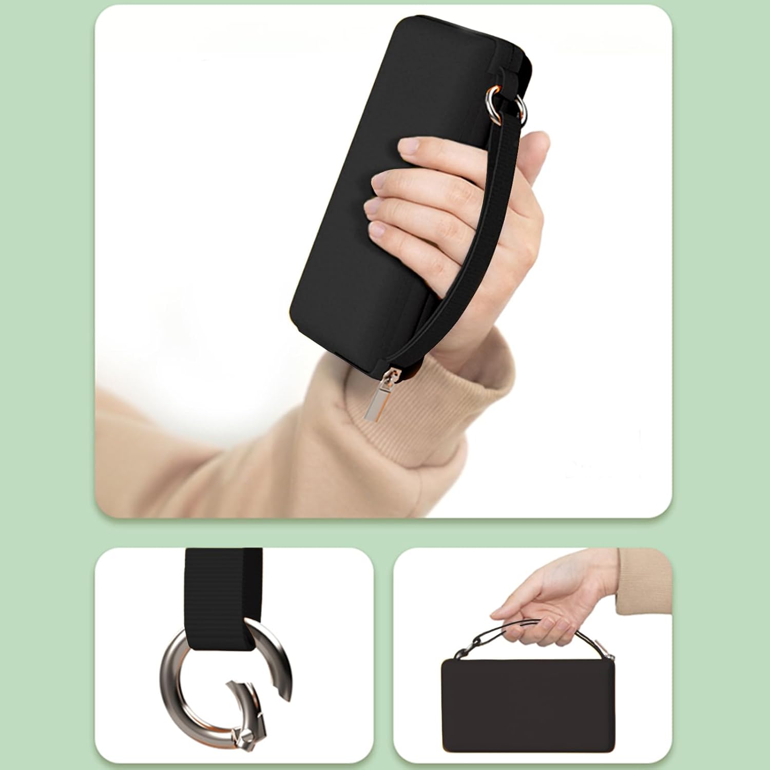 Thumbnail 6 de Copulan Kompakter Mini-Reiseschirm aus umweltfreundlichen Materialien – ultraleicht, windbeständig, ideale Taschengröße