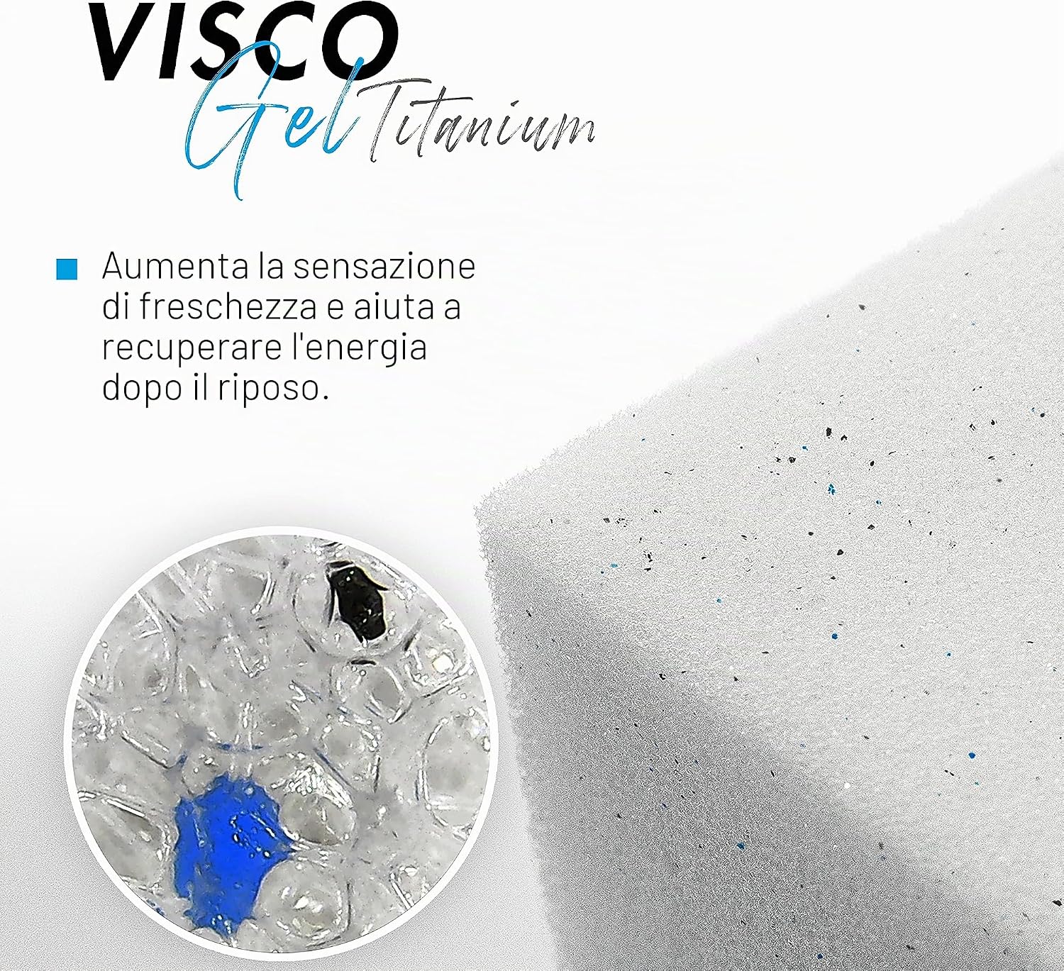 Detalle de KUO Dream - Materasso Memory Cell Plus 90x200x30 cm