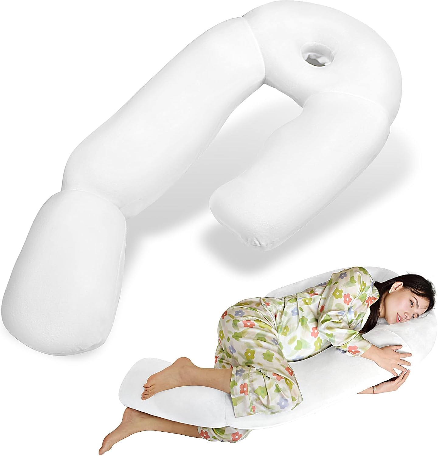 pozico Coussin de Grossesse U-Forme 130 cm