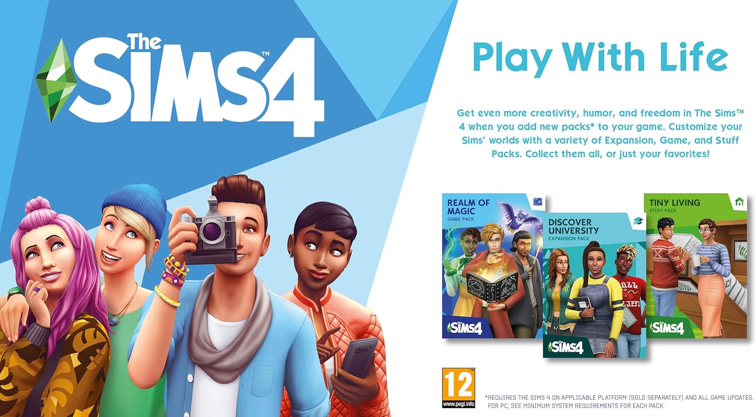 Thumbnail 1 de The Sims 4 High School Years (EP12) Expansion Pack for PC/Mac
