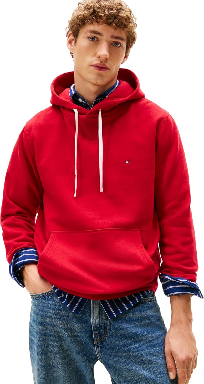 Thumbnail 6 de Tommy Hilfiger Sweat à Capuche Homme Seasonal Fleece avec Poche Kangourou
