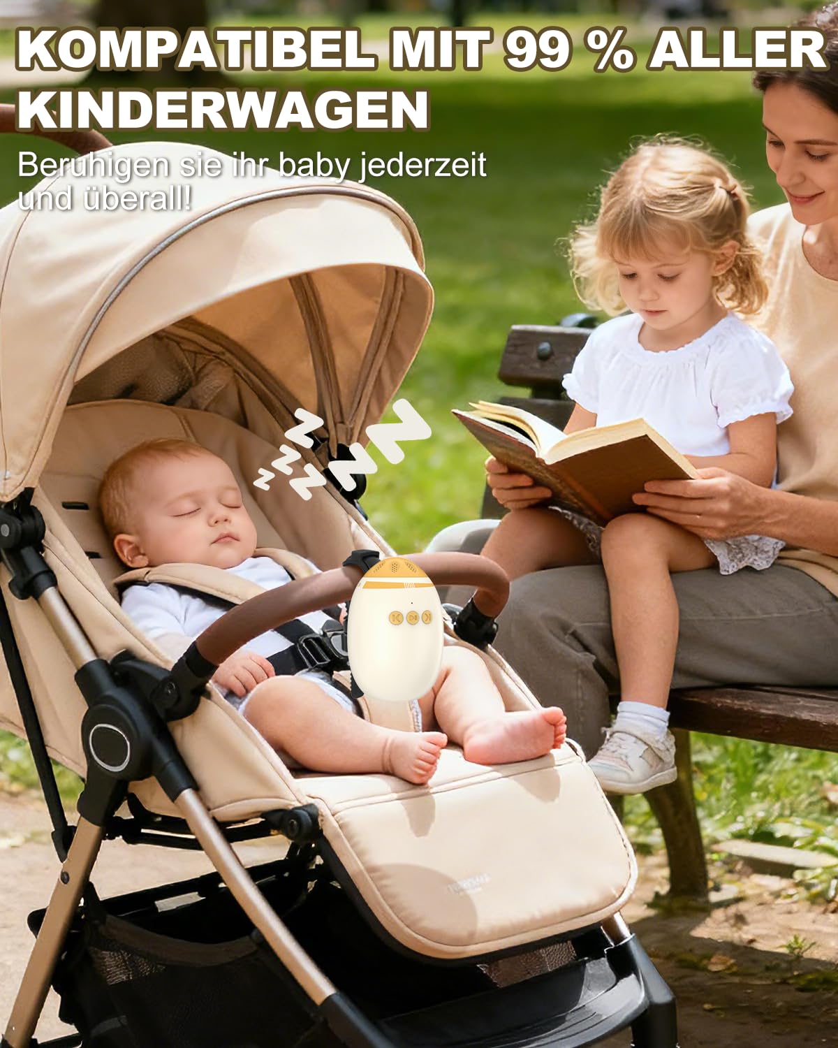 Thumbnail 1 de Wagxoey Kinderwagenschaukler 7 Stunden Laufzeit