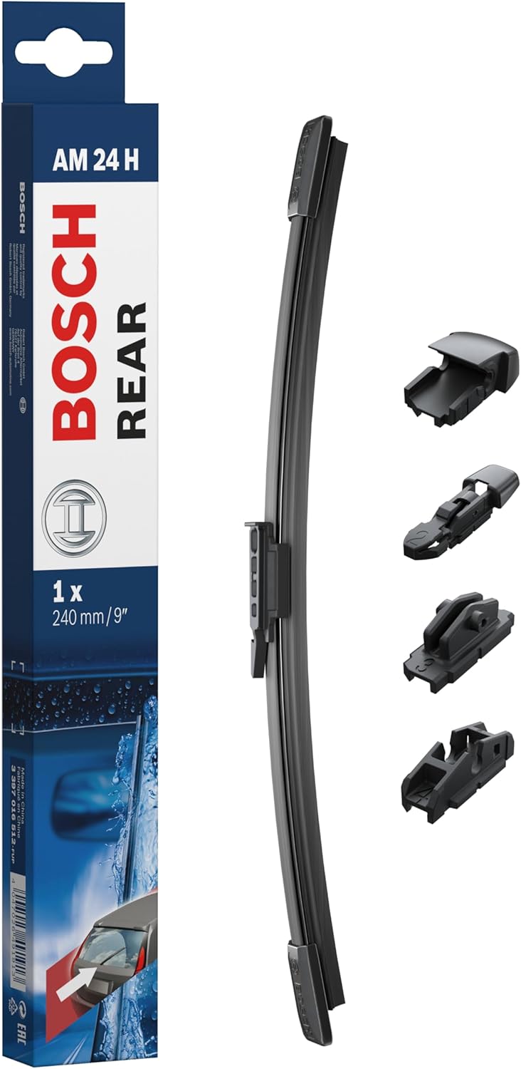 Detalle de Bosch AM24H tergicristallo posteriore, 240 mm – Lunghezza e affidabilità per lunotto