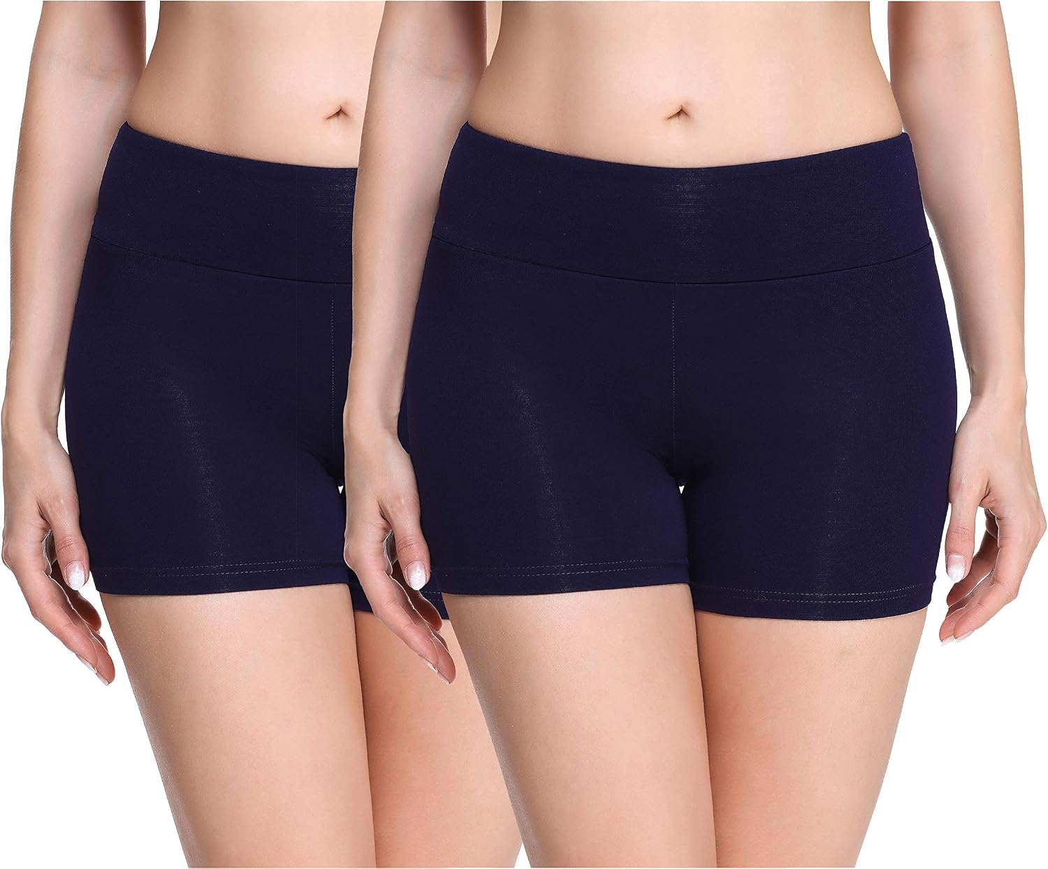 Detalle de Merry Style MS10-284 Shorts donna in viscosa XS‑4XL