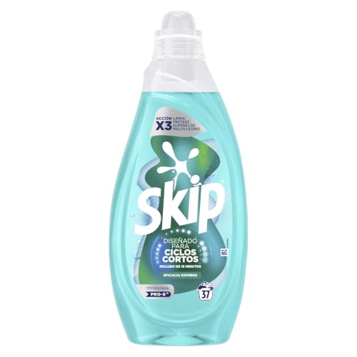 Detalle de Skip Detergente Ciclos Cortos Eficacia Express 37 LAV
