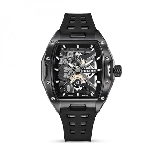 Detalle de Police Gotham Dual-time: Orologio da polso in acciaio inox con movimento al quarzo e cassa 48 mm