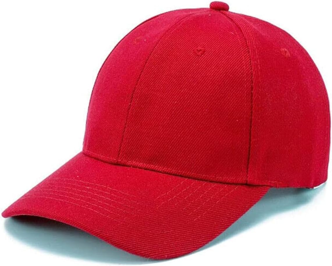 Detalle de Boolavard Kinder-Baseballmütze aus Baumwolle (weiche LOW PROFILE Cotton UNI Basecap) – verstellbar für 2–9 Jahre