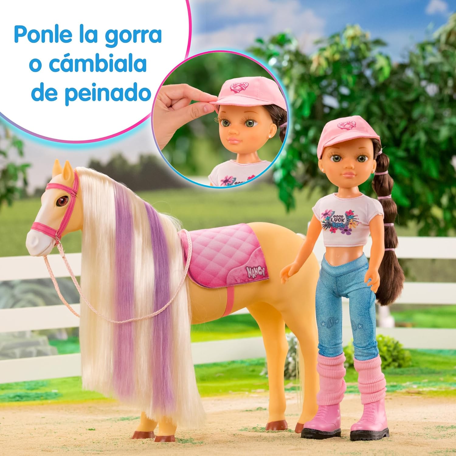Thumbnail 5 de Nancy con Caballo y Accesorios de Cuidado 🐴