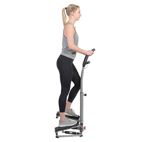 Thumbnail 6 de Sunny Health & Fitness Stair Stepper con manubrio, monitor LCD e regolazione altezza 🏋