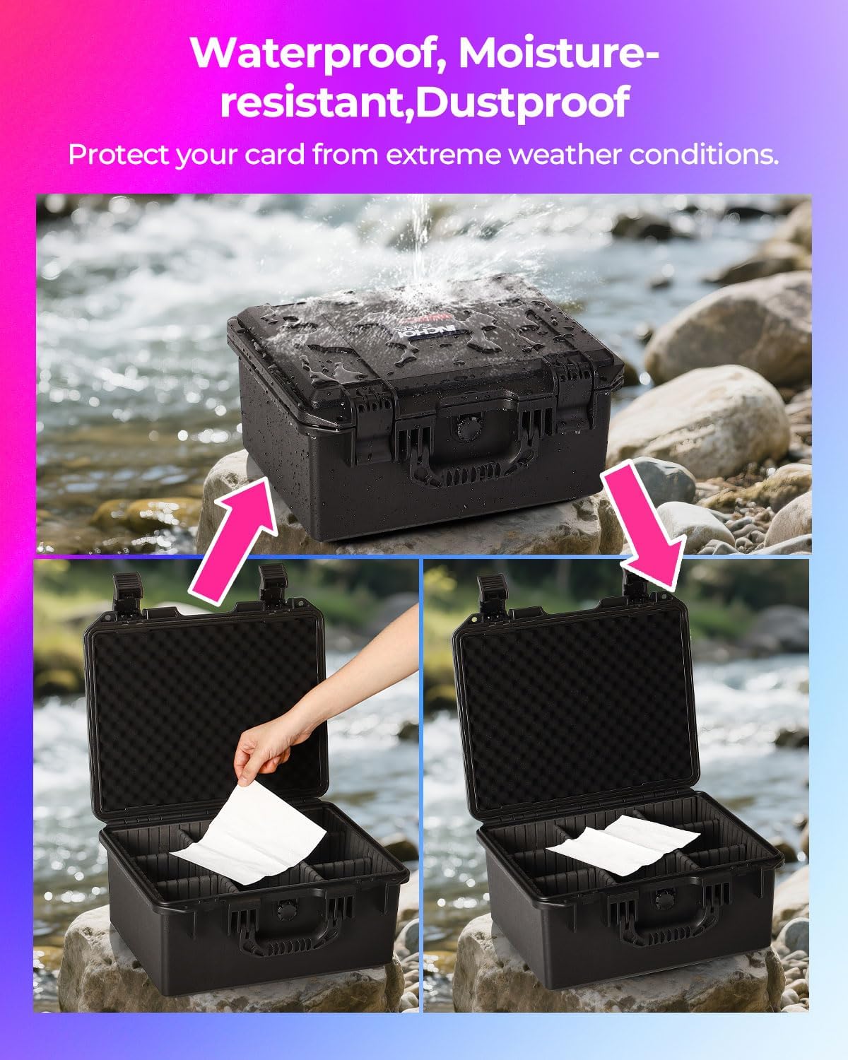 Thumbnail 4 de Trading Card Storage Box, IP67