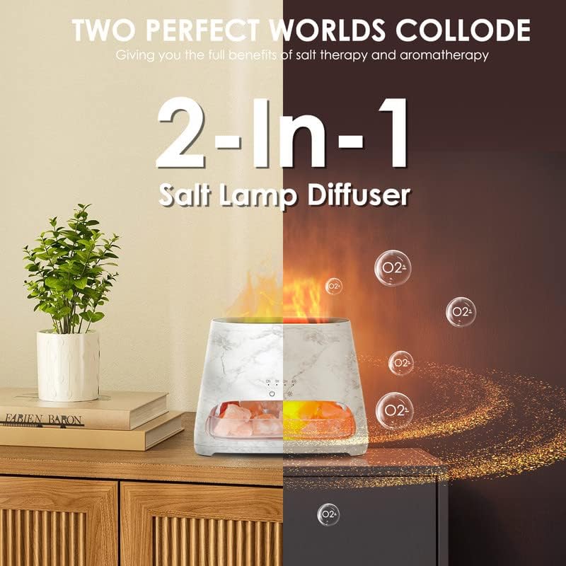 Detalle de SALKING 200249-MEU-1 – dyfuzor i lampa solna 150 ml z efektem płomienia