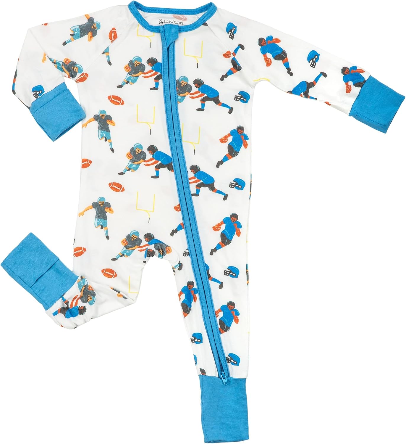 Detalle de LollyBanks Baby Pajamas in Bamboo Viscose
