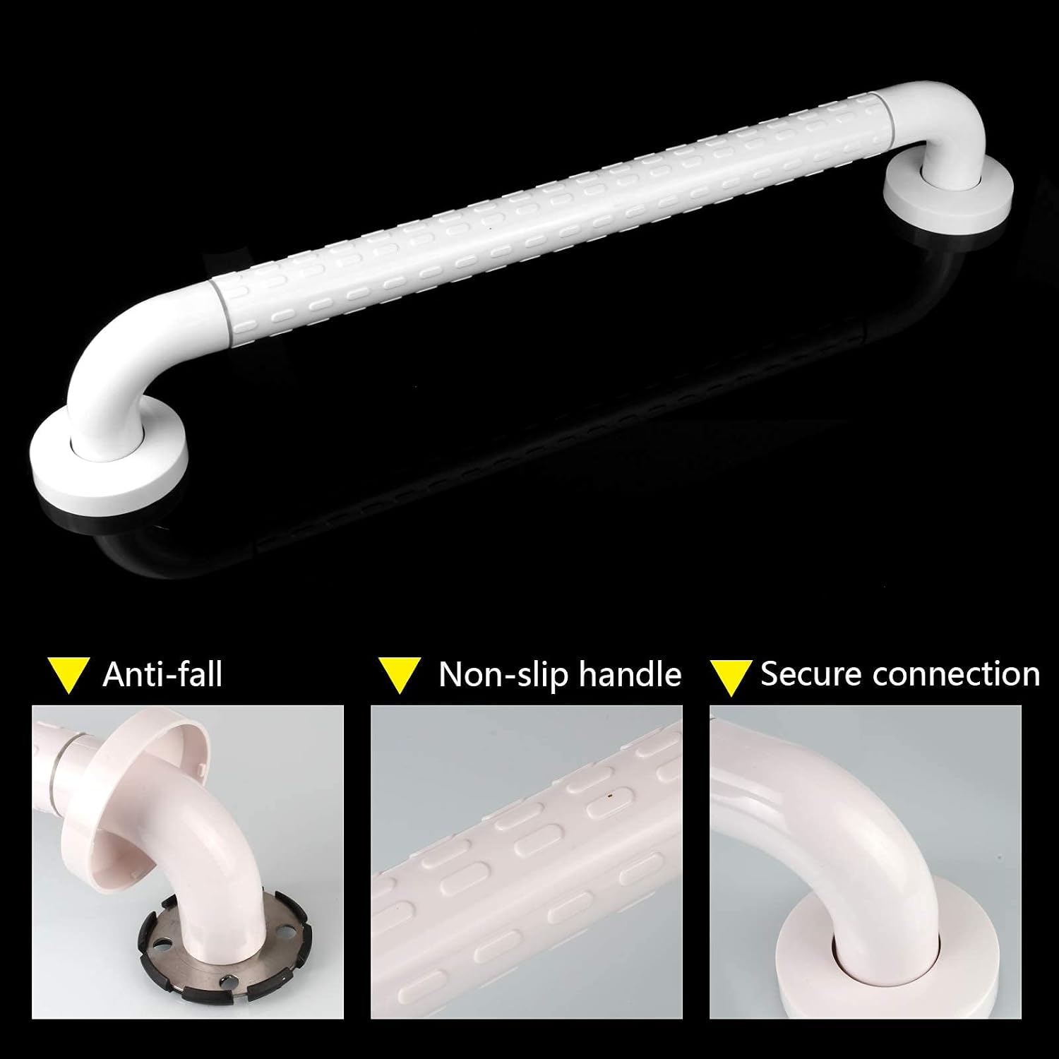Thumbnail 3 de Bathroom Grab Rails with Non-Slip Grip for Elderly and Disabled