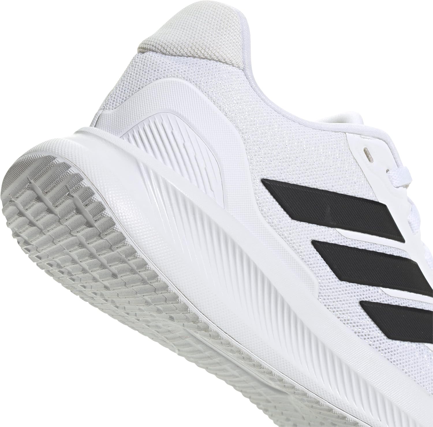 Thumbnail 1 de adidas Runfalcon 5 Junior Shoes – Cloud White/Core Black, Size 4 UK