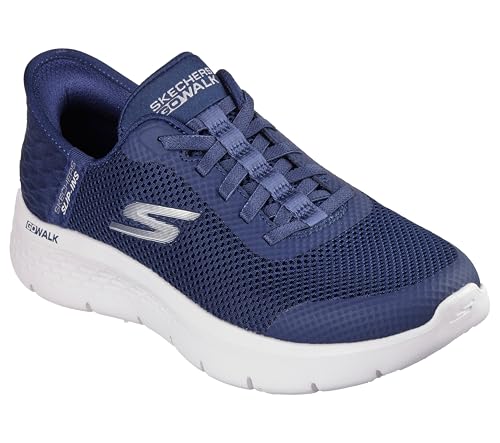 Thumbnail 7 de Skechers Femme Go Walk Flex Grand Entry Slip-in – ENTRAINEUSE Navy Textile/White Trim (39,5 EU)
