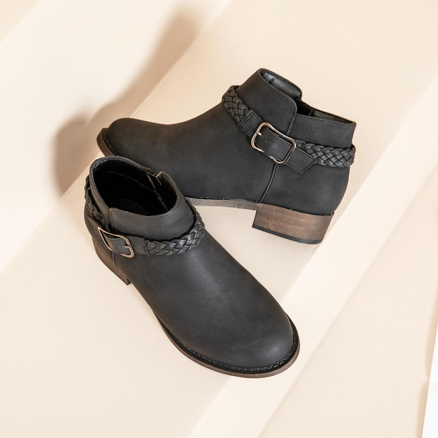 Thumbnail 2 de Veittes Women's Ankle Boots Classic Side Zip