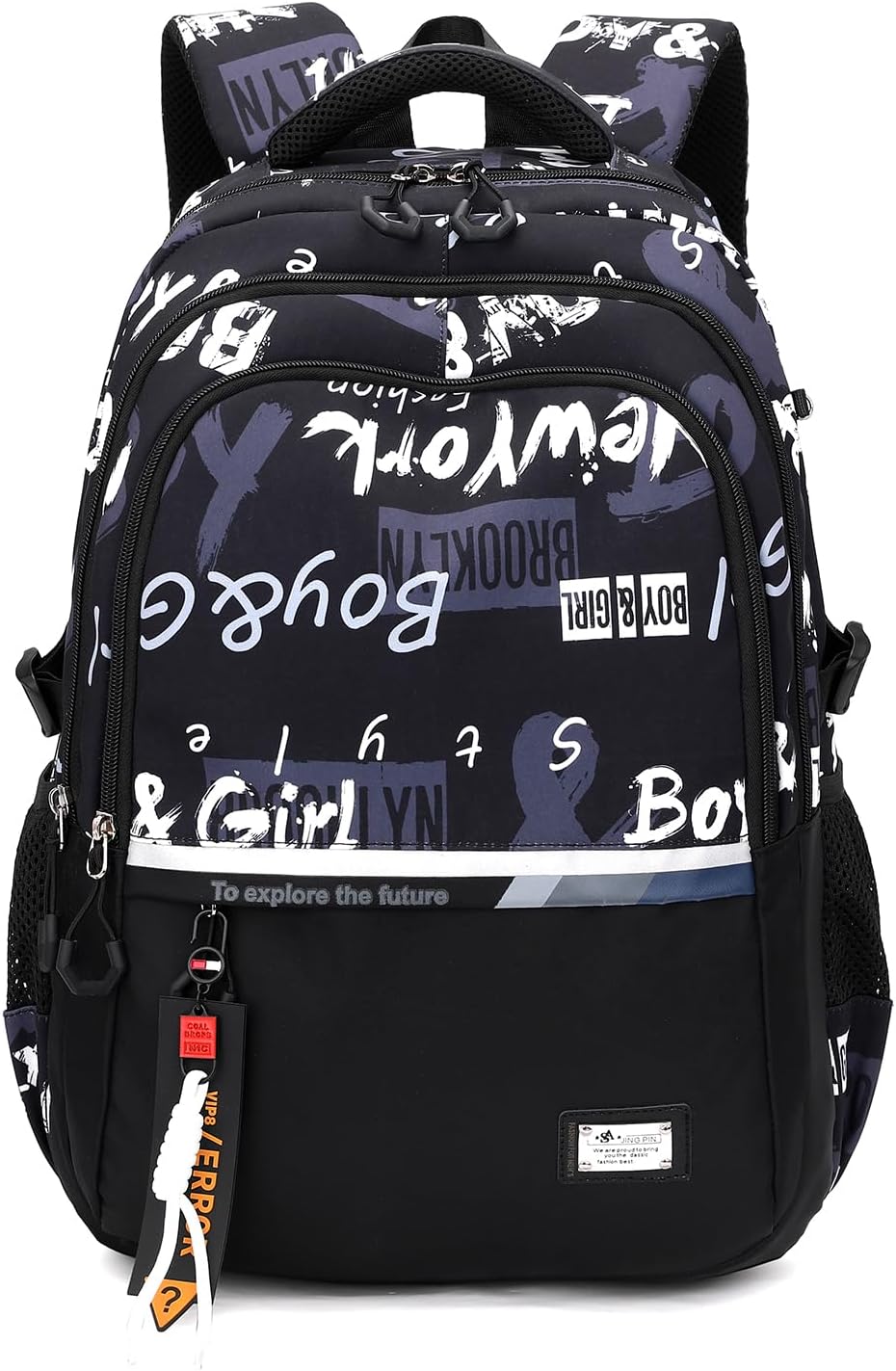 Detalle de Amythe Sac à Dos Garçons Cartable Primaire – Grand Volume, Imperméable et Polyvalent
