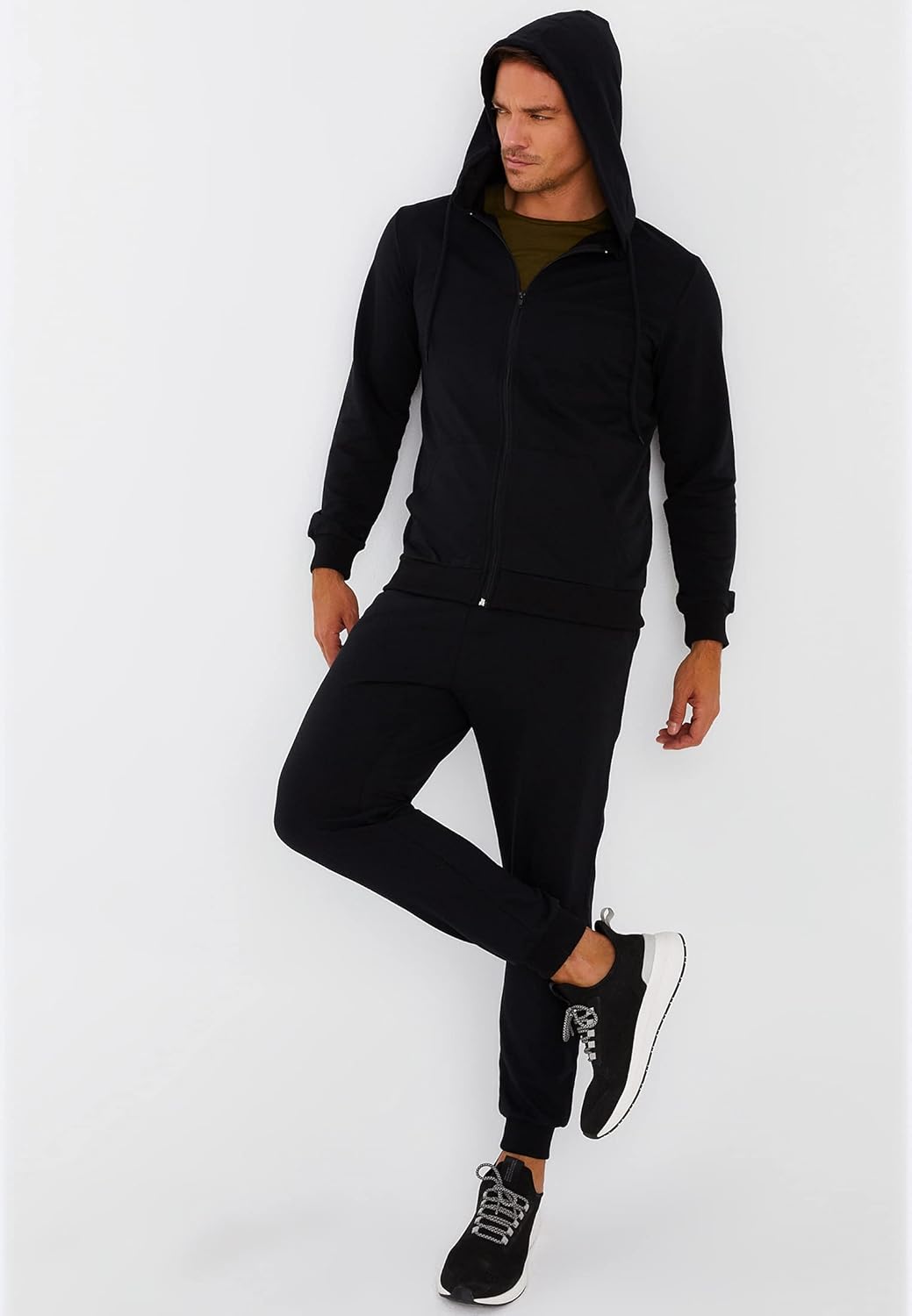 Thumbnail 6 de Björn Swensen Survêtement en coton pour homme — ensemble pantalon et veste pour sport et loisir