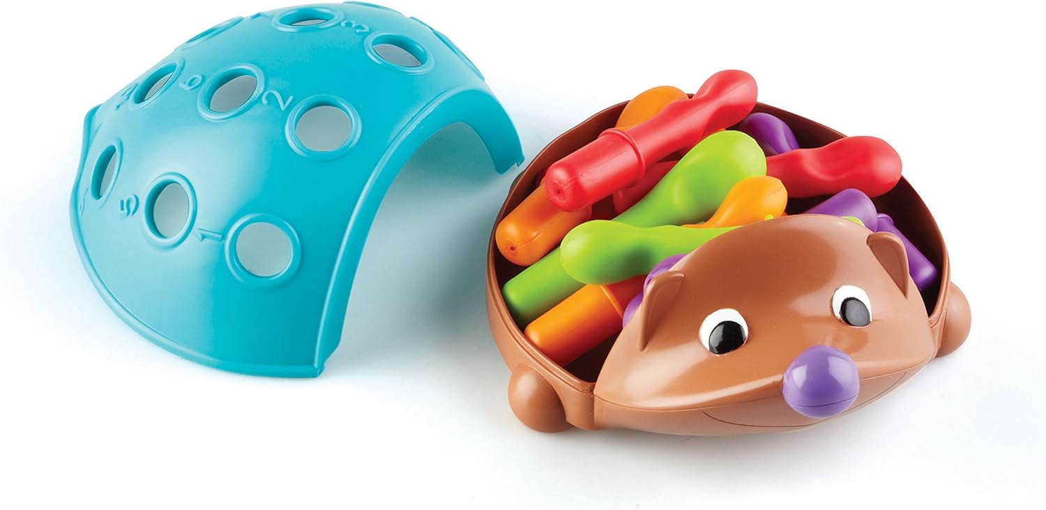 Detalle de Learning Resources Riccio Spike: stimola le abilità finomotorie e l’apprendimento sensoriale per i bambini dai 18 mesi