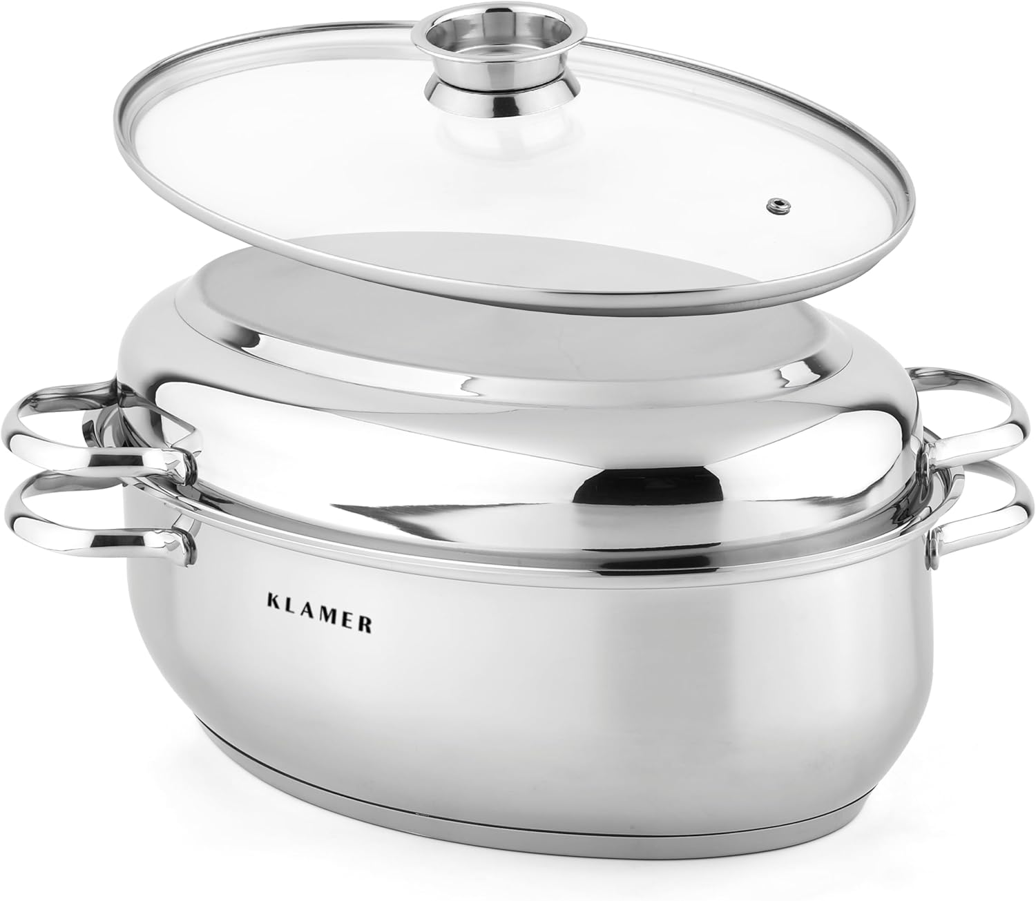 KLAMER Bräter mit 8,5 l Volumen