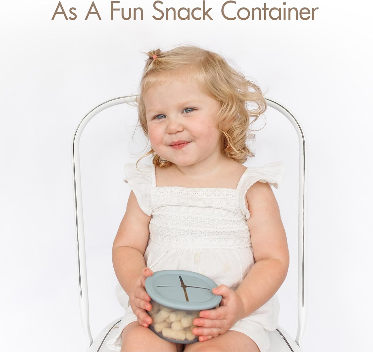 Thumbnail 5 de Moonkie Silicone Baby Food Containers | 240 ml, 6-Pack with Airtight Lids and Snack Lid