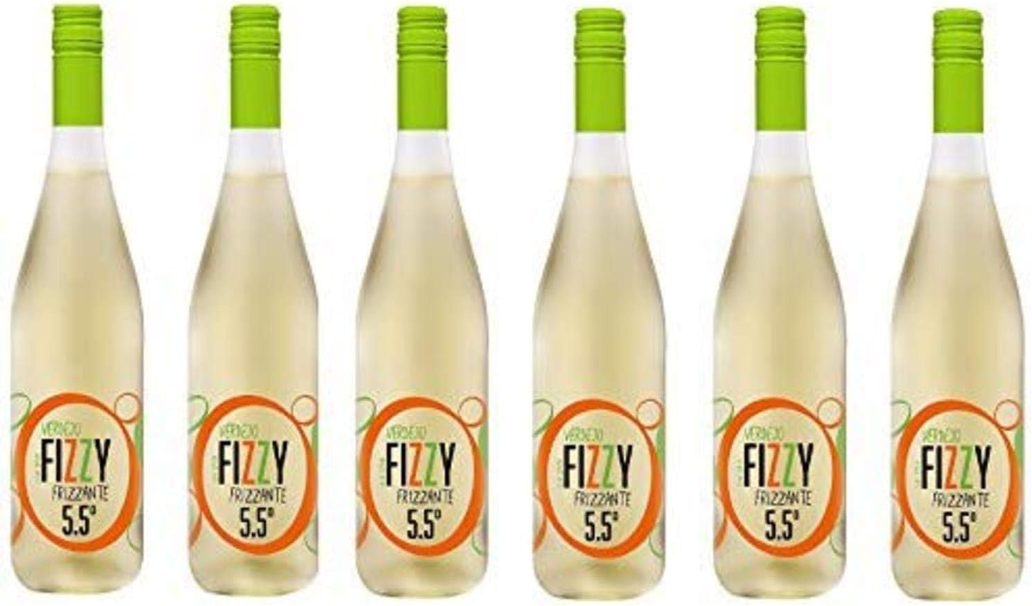Detalle de Fizzy Frizzante Verdejo 🥂 Vino Espumoso 6x750ml