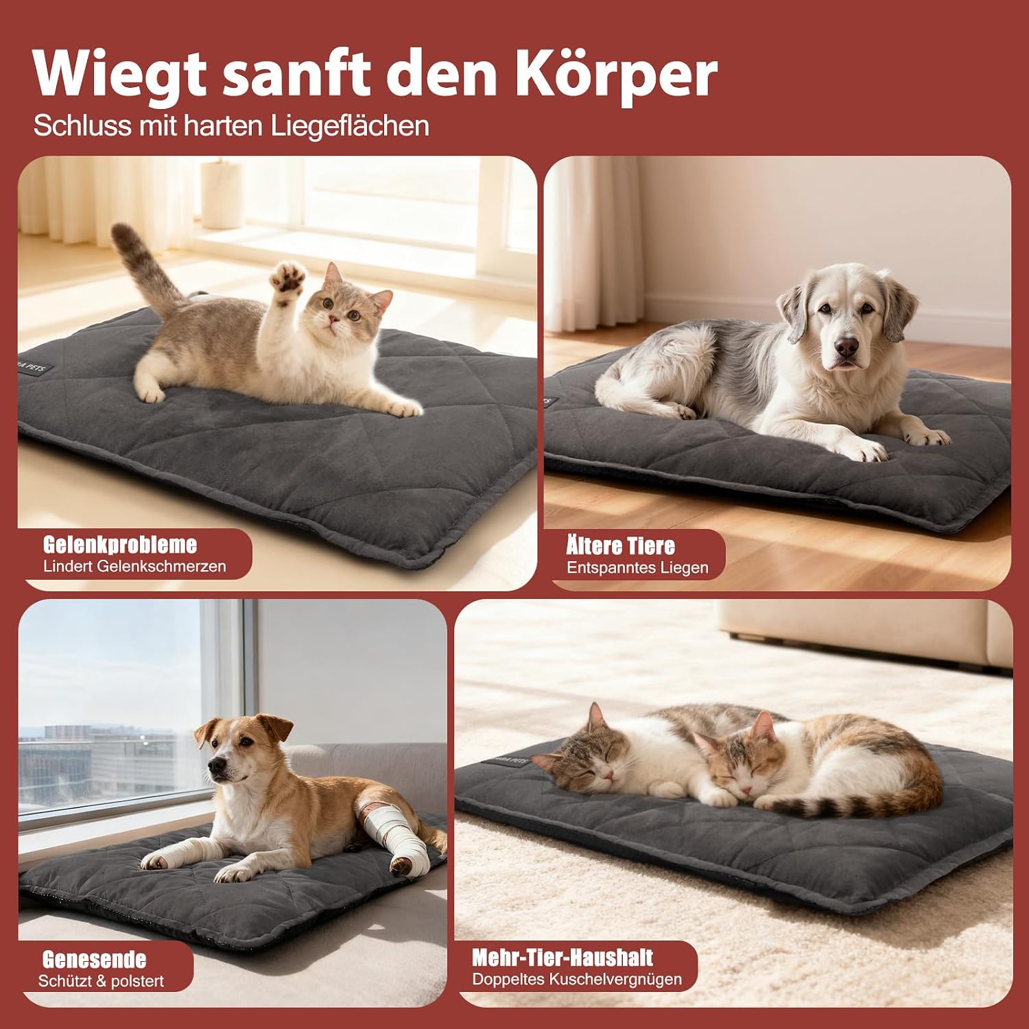 Detalle 2 de Mora Pets Selbstheizende Decke 89 x 58 cm
