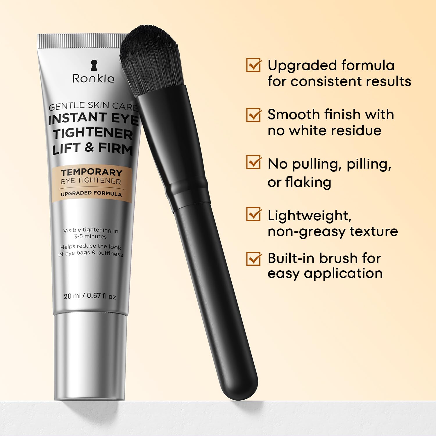 Thumbnail 6 de RONKIE Instant Firm Eye Tightener: Upgraded Formula for Women, 0.67 oz