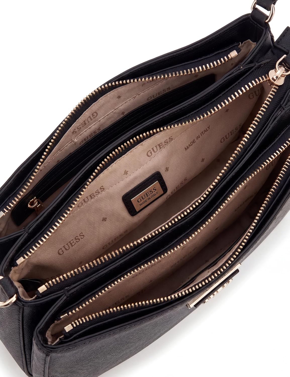 Thumbnail 4 de GUESS Noelle II - Borsa a Spalla Donna con Zip