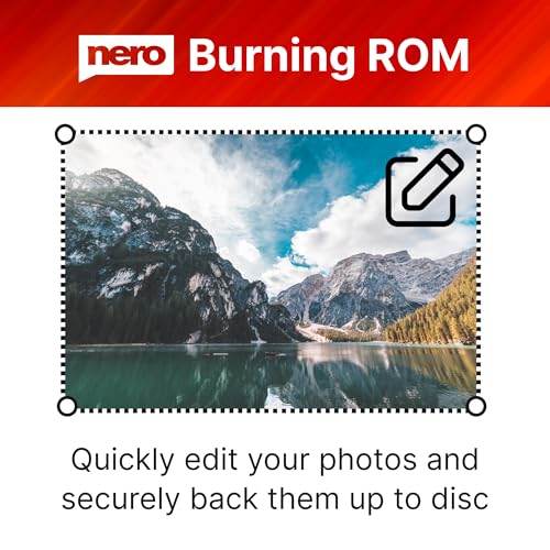 Detalle de Nero Burning ROM 2026 for Windows — Burn, Copy, Rip & Create ISO with Lifetime License (1 PC)