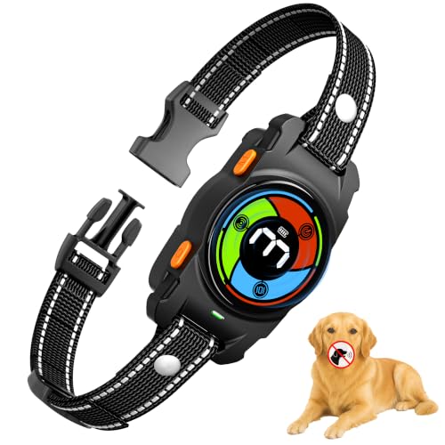 Collar Antiladridos Holercoco: 3 Modos de Ultrasonido y Vibración para Perros, IPX7